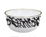 24 OZ ABSTRAX BOWL (35377)  - CLEAR
