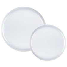 BESPOKE PREMIUM PLASTIC PLATE COMBO 10-10" & 10- 8"?- PEARL