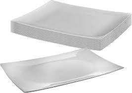 11 3/4" X 9" RECTANGLE ENTREE PLATE, PEARL