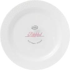 PEARL PEBBLED 10.25" PLATE
