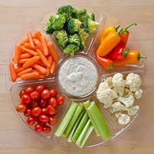 14" 7- COMPARTMENT CLEAR TRAY
