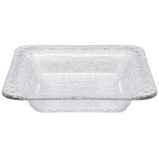 HAMMERED SQUARE BOWL 112OZ