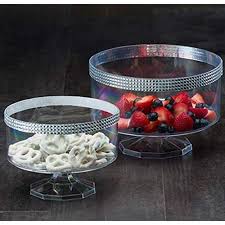 40OZ JEWEL ACCENT TRIFLE BOWL