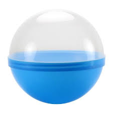 BLUE/CLEAR CANDY BALL