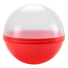 RED/CLEAR CANDY BALL