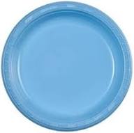 10" LT BLUE PLATE