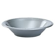 15OZ SILVER BOWL