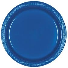 10" BLUE PLATE