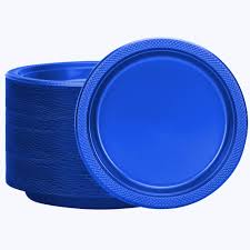 7" BLUE PLATE