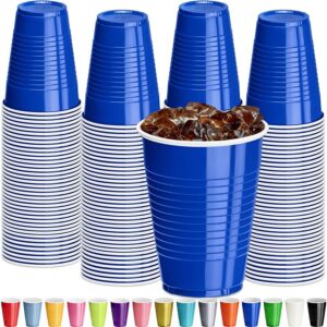 HANNA K 9 OZ PLASTIC CUPS (82280)  - BLUE
