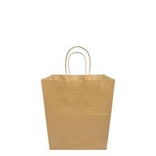 #10 KRAFT PAPER BAG W/HANDLE 12CT XSMALL (88-2313)