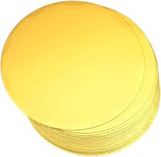 11" GOLD CAKE CIRCLE (ATG-28)