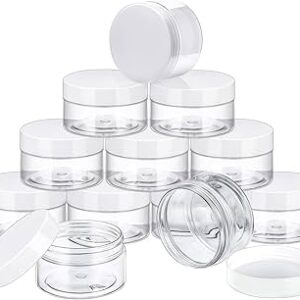 PET06 ROUND CLEAR PLASTIC JAR 170ML