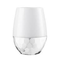 16 OZ STEMLESS SILVER BOTTOM CUP (PET16SJ) 100CT