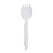 5.5" WHITE PLA SPORK