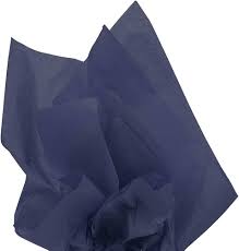 GIFT TISSUE PAPER NAVY BLUE 25PCS