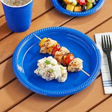9" DISPOSABLE BLUE PLATES  (XS-29)