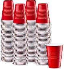 7OZ RED DISPOSABLE CUPS