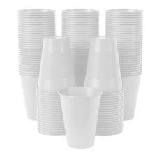 10OZ WHITE DISPOSABLE CUPS