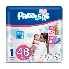 PADDLER STAGE 1 NEWBORN PAMPERS 48CT 2-5KG