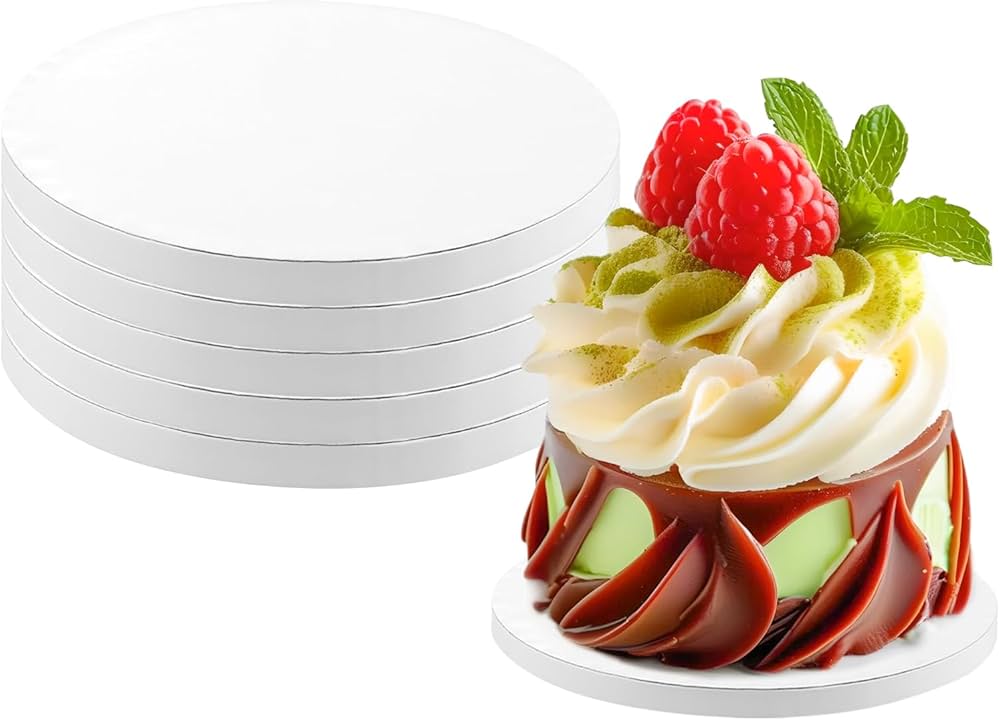CAKE DRUMS 6" WHITE