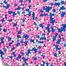 DT BEADS PINK,BLUE,WHITE MIXED PG-C09 3.5OZ