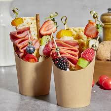 32OZ CHACUTERIE BROWN CUP 50CT