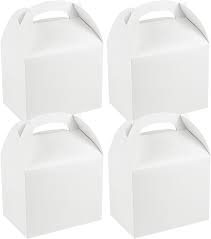 WHITE GABLE/BARN BOX 4.72" X 3.94"X 3.15" (SM)