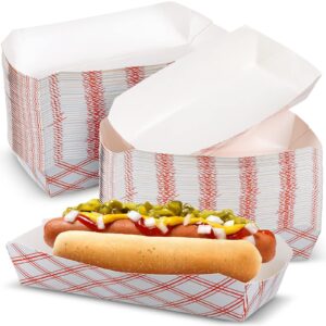 HOT DOG RED/WHITE TRAY