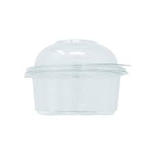 CLEAR HINGED CONTAINER ILOCK (PSB12) 256CT