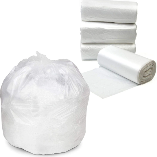 15 GAL CLEAR GARBAGE BAGS