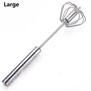 STAINLESS STEEL EGG BEATER 25CM