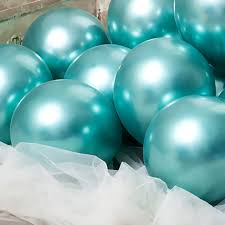 10" 1.8G LATEX BALLOON TEAL 50CT
