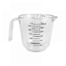 TRANSPARENT MEASURING CUP 300ML