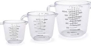 600ML TRANSPARENT MEASURING CUP