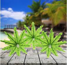 SMALL COCONUT TREE UMBRELLA PICK 10CM