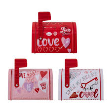 METAL VALENTINES DAY TREAT BOX - PINK