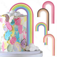 3D RAINBOW DECORATION - PINK/ORANGE SUIT