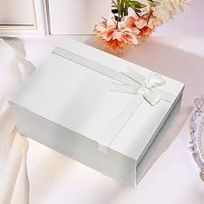 BOWKNOT GIFT BOX - WHITE 13X10
