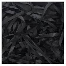 RAFFIA PAPER SHREDS 20G - BLACK