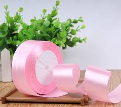 SATIN 1.5" RIBBON - LT PINK