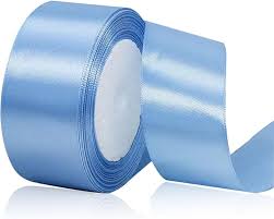SATIN 1.5" RIBBON - LT BLUE