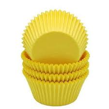 CUPCAKE LINERS 100CT - YELLOW