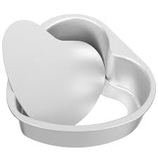 HEART SHAPED PAN REMOVABLE BOTTOM - 6"