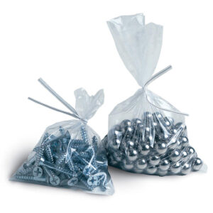 CLEAR BAG LD 6" X 16" C-1.0MIL 10PKS X  N/HEADER