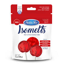 SATIN ICE ISOMALT CRYSTALS RED 7OZ