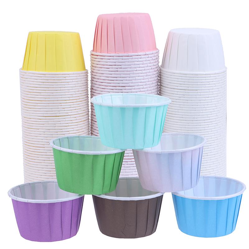 CUPCAKE LINERS YELLOW 100CT (5 X 4.2CM)