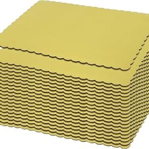 08X08 GOLD SQUARE CAKE BOARD