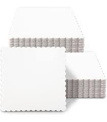 16X16 WHITE SQUARE CAKE BOARD