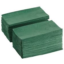 15"X 17" HUNTER GREEN DINNER NAPKIN